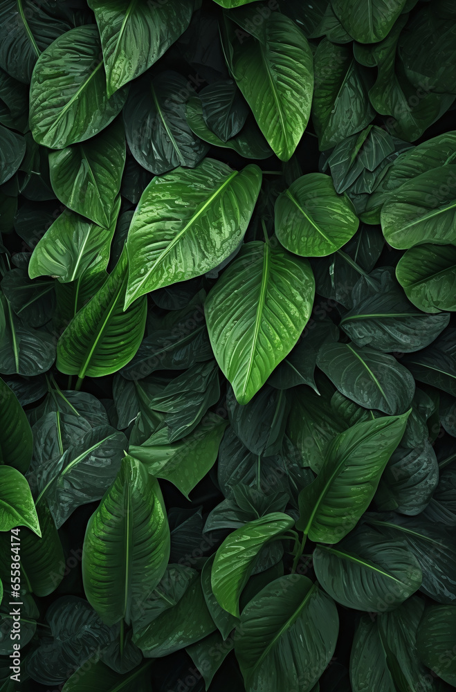 green leaves background green leaves background