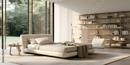 Luxury Master Bedroom in modern style with elegant furniture © Giulio Palumbo S.