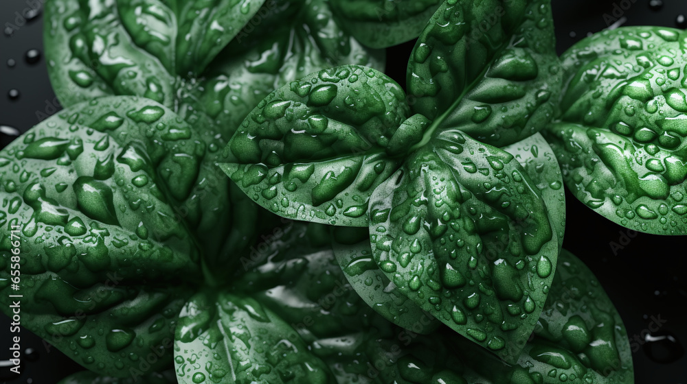 Fototapeta premium green leaf background, leaves, pattern, forest