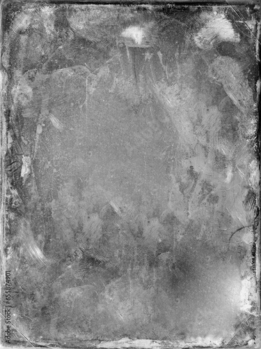 Realistic Old Vintage Daguerreotype Photography Overlay photo