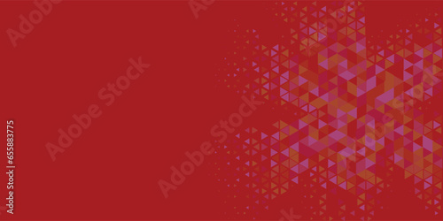  Abstract Triangle colorful background or wallpaper with polygons, triangles or concave geometrical shapes with Copy space soft color