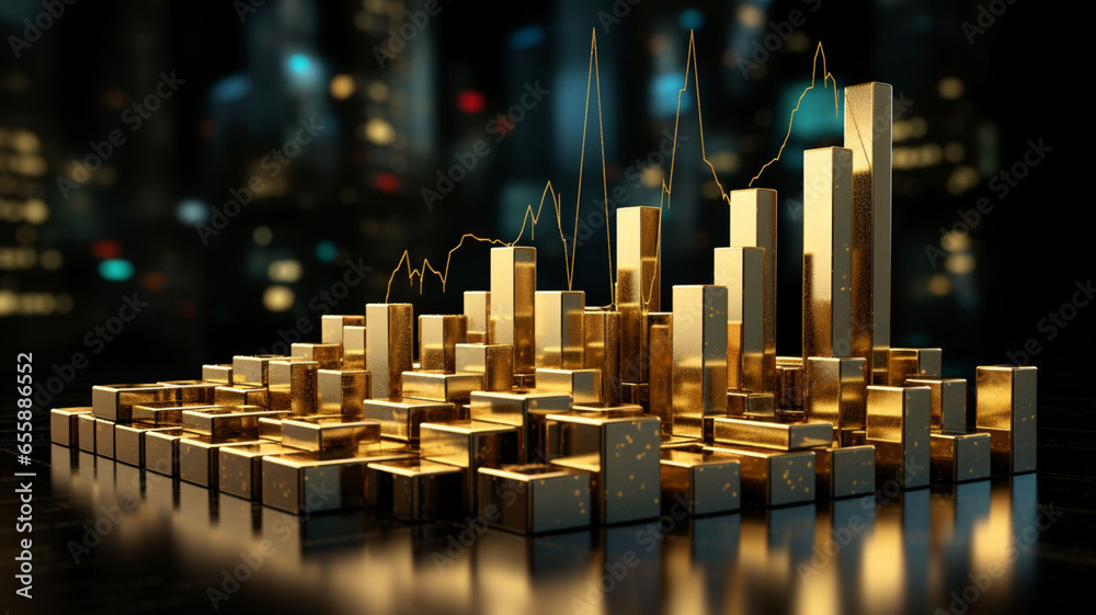 Navigating Financial Fortunes: A Glittering Hoard of Gold and Coins 