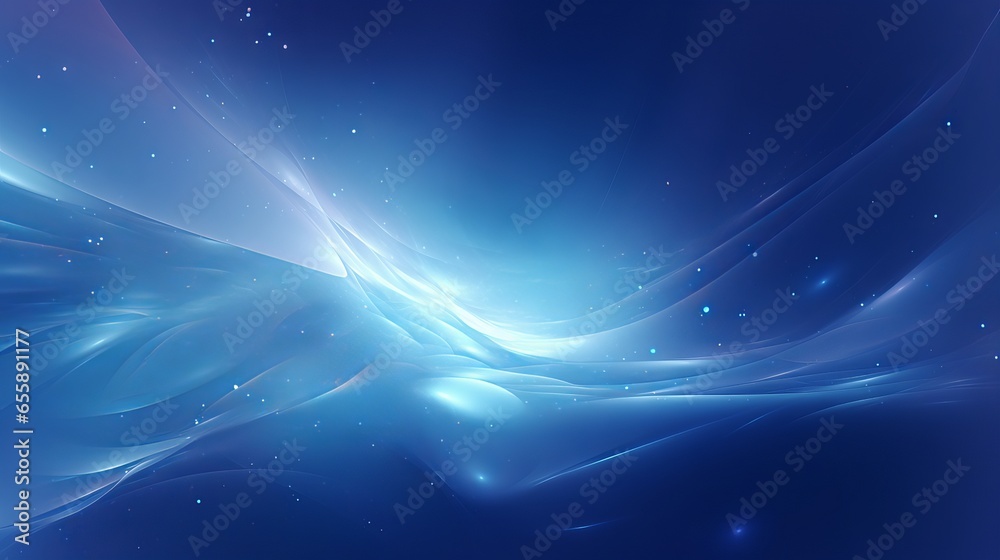 Abstract magical blue background with sparkling stars and light effects Abstract magical blue background with sparkling stars and light effects