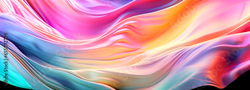 Background of Rainbow glossy silk wavy, Pink and purple wallpapaer 
