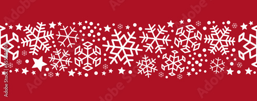 Weihnachtliche Bordüre