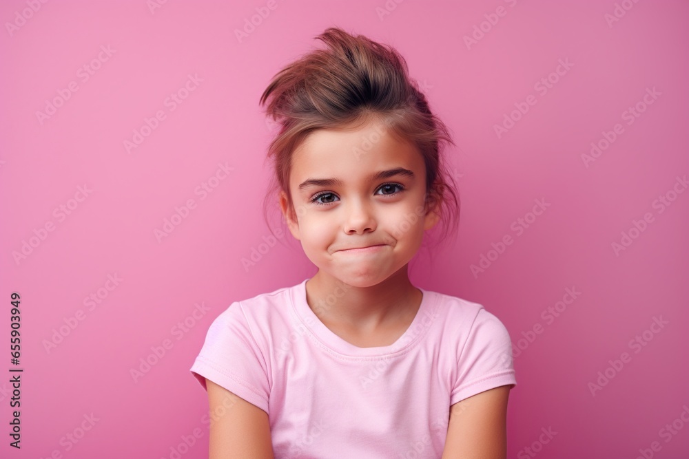 Little girl smiling looking at camera Little girl smiling looking at camera
