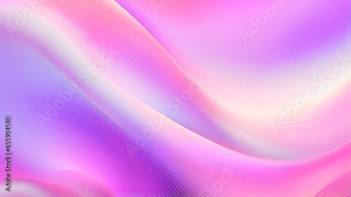 Purple background with holographic foil texture - iridescent metal effect and rainbow gradient - vector illustration