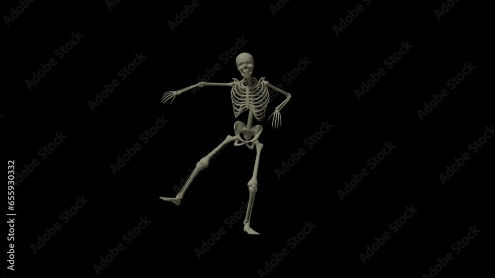 Skeleton Dance Element Alpha Channel Skeleton Dance Element Alpha Channel