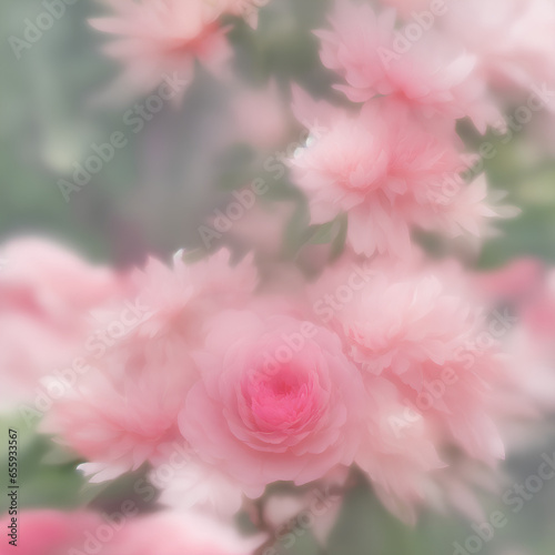 pastel background with flowers