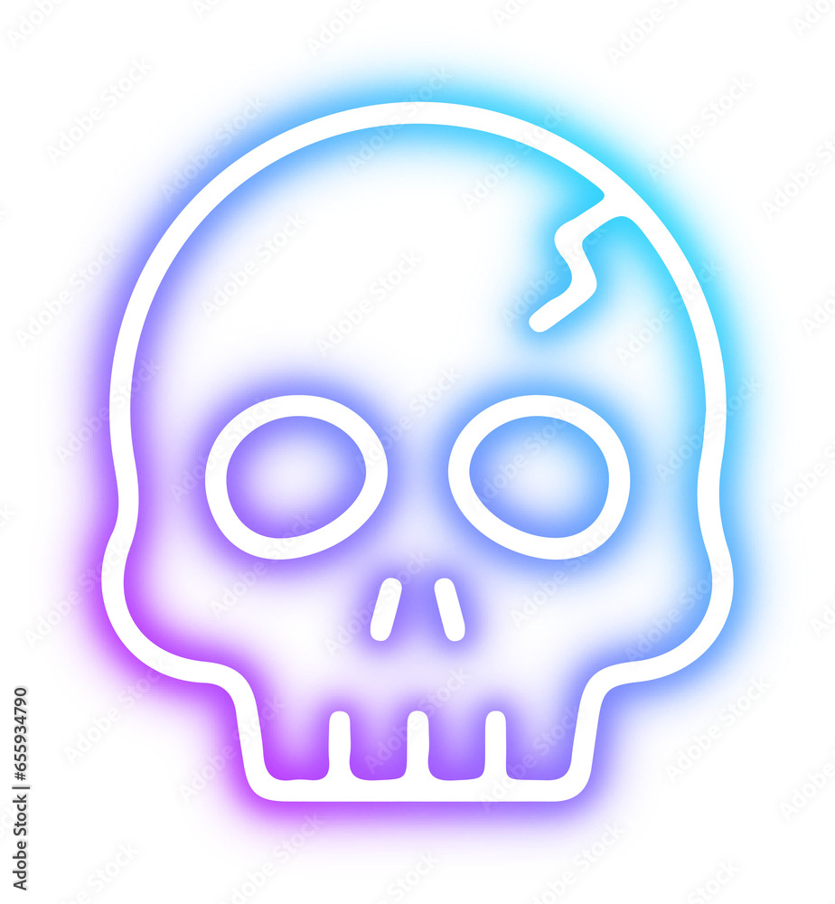Set of Halloween neon Set of Halloween neon