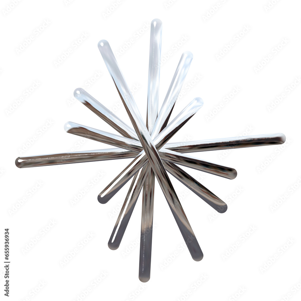 3d liquid chrome abstract shape 3d liquid chrome abstract shape