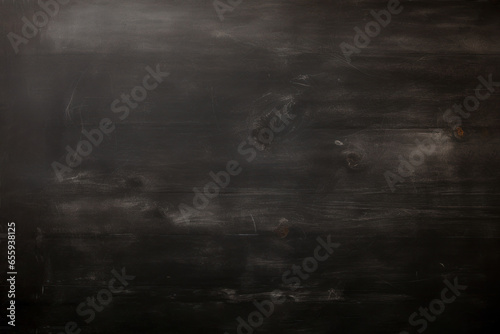 dirty black wooden surface texture, dark chalkboard blackboard background photo
