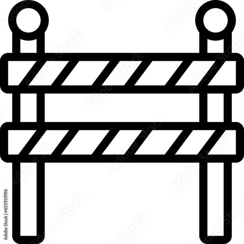 Barrier With Lights Icon