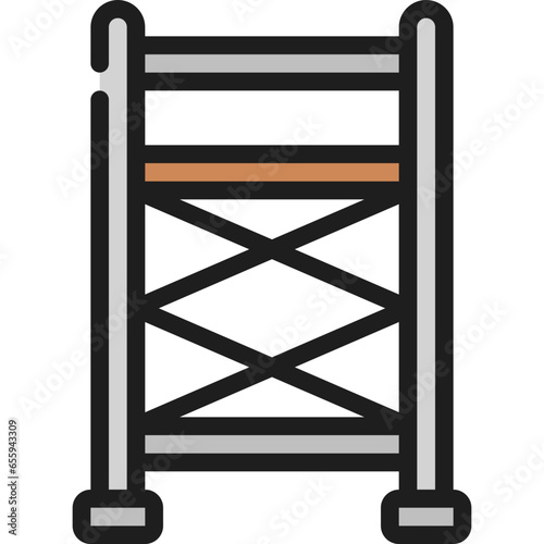 Scaffolding Poles Icon
