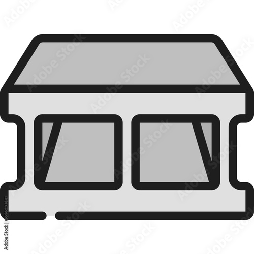 Concrete Block Icon