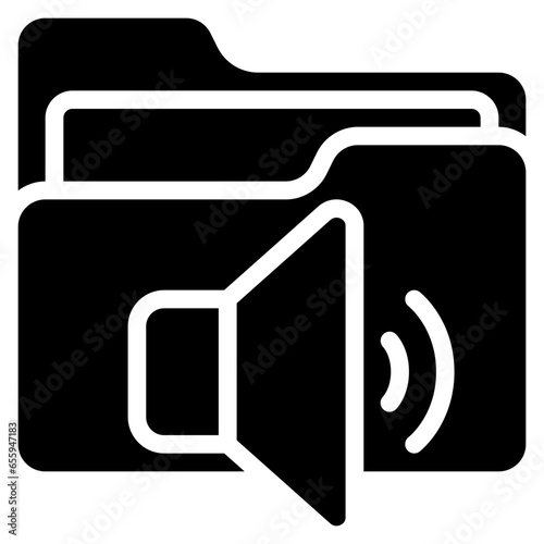 Audio Folder Icon