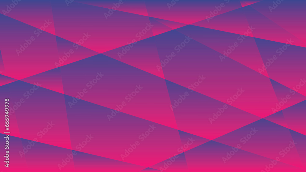 Obraz premium Purple and red gradient polygon abstract background