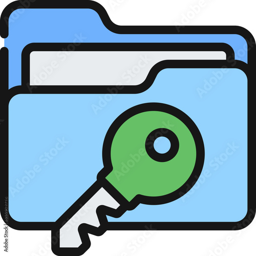 Key Folder Icon