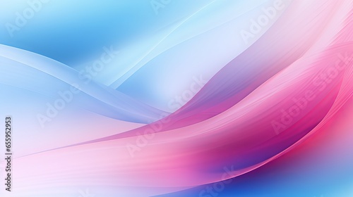 Blue and pink gradient abstract background with bokeh effect