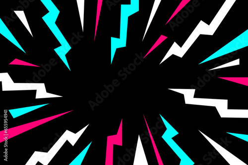 Colored modern background in the style of the social network. Digital background. Stream cover. Social media concept. Vector illustration