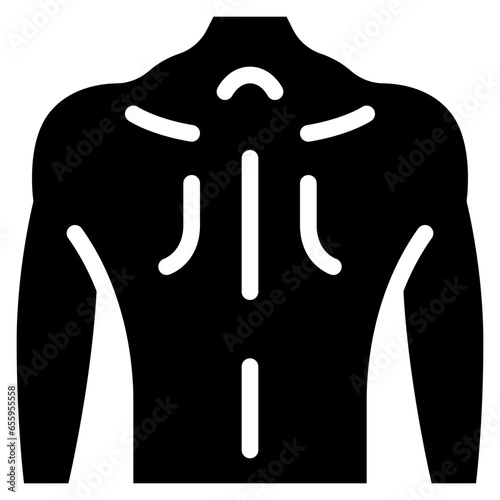 Male Back Icon