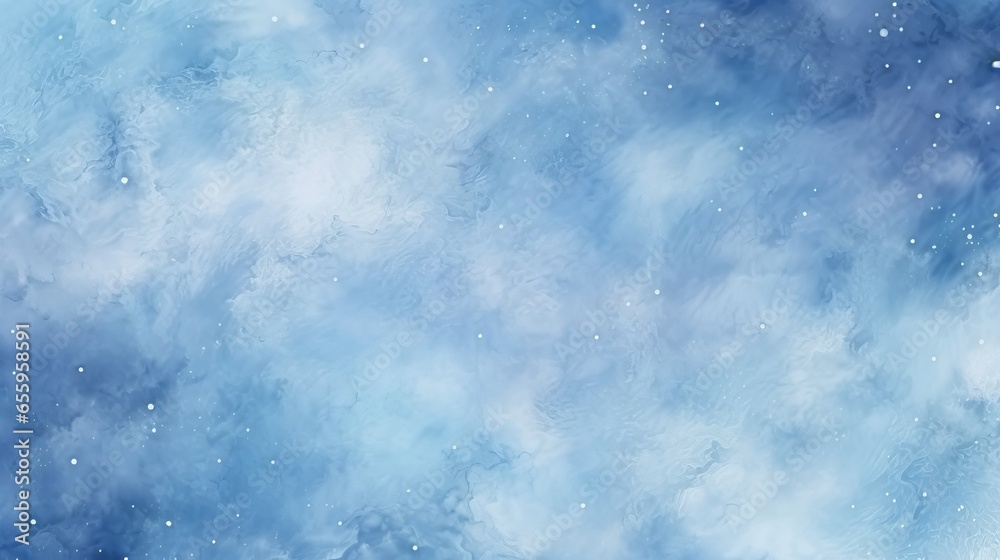 Deep blue watercolor background with fluid grunge texture