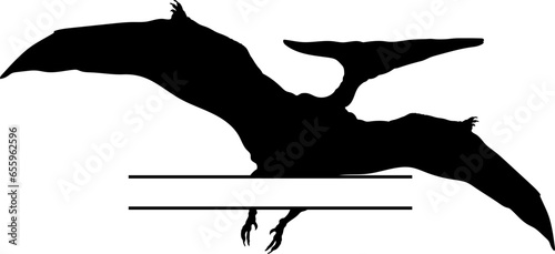 Pteranodon Dinosaur monogram Dinosaur silhouette Monogram bundles Types of dinosaurs breeds