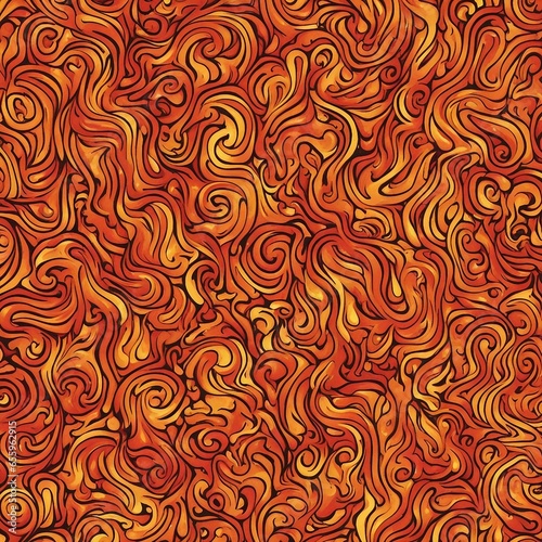 fire illustration background
