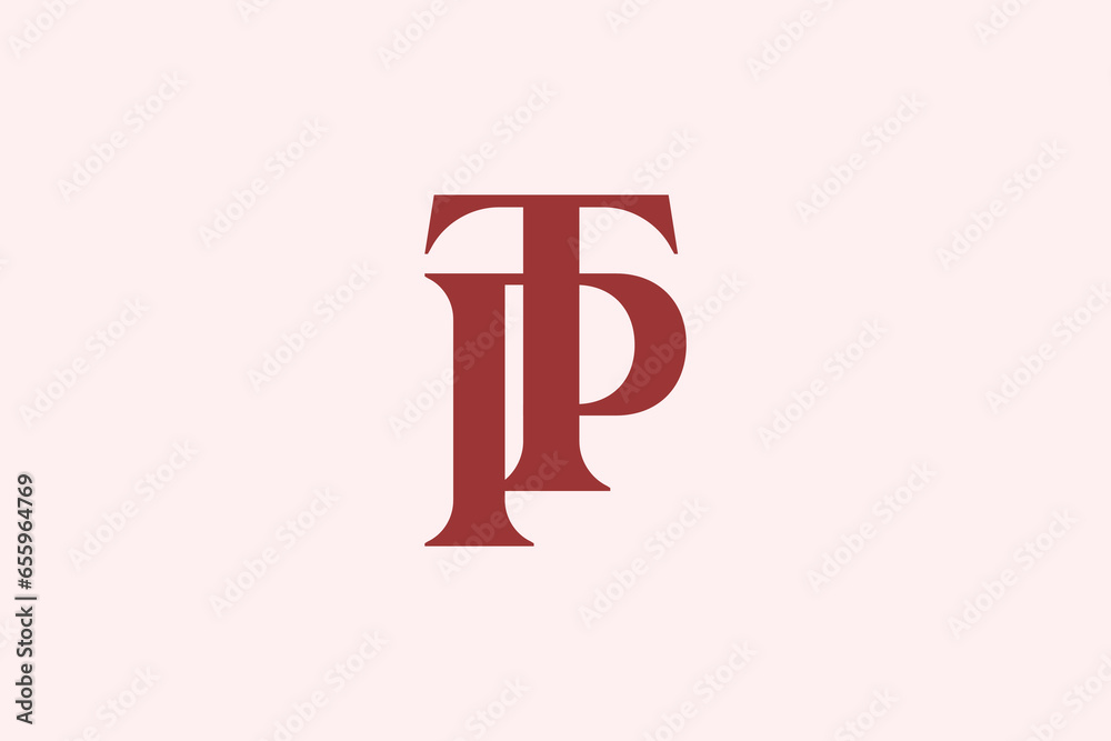TP Initials Letter Vector Logo Design, Modern Creative Letter T & P Logo Design TP Initials Letter Vector Logo Design, Modern Creative Letter T & P Logo Design