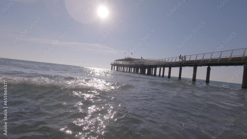 Pontile di Lido di Camaiore versilia lucca toscana Pontile di Lido di Camaiore versilia lucca toscana