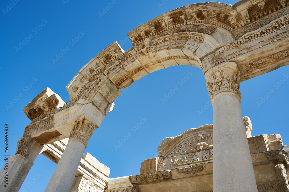 Classic culture: ruins of Ephesus, Turkey

