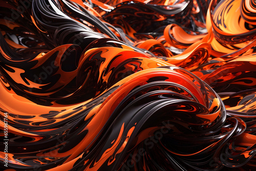 abstract background with orange