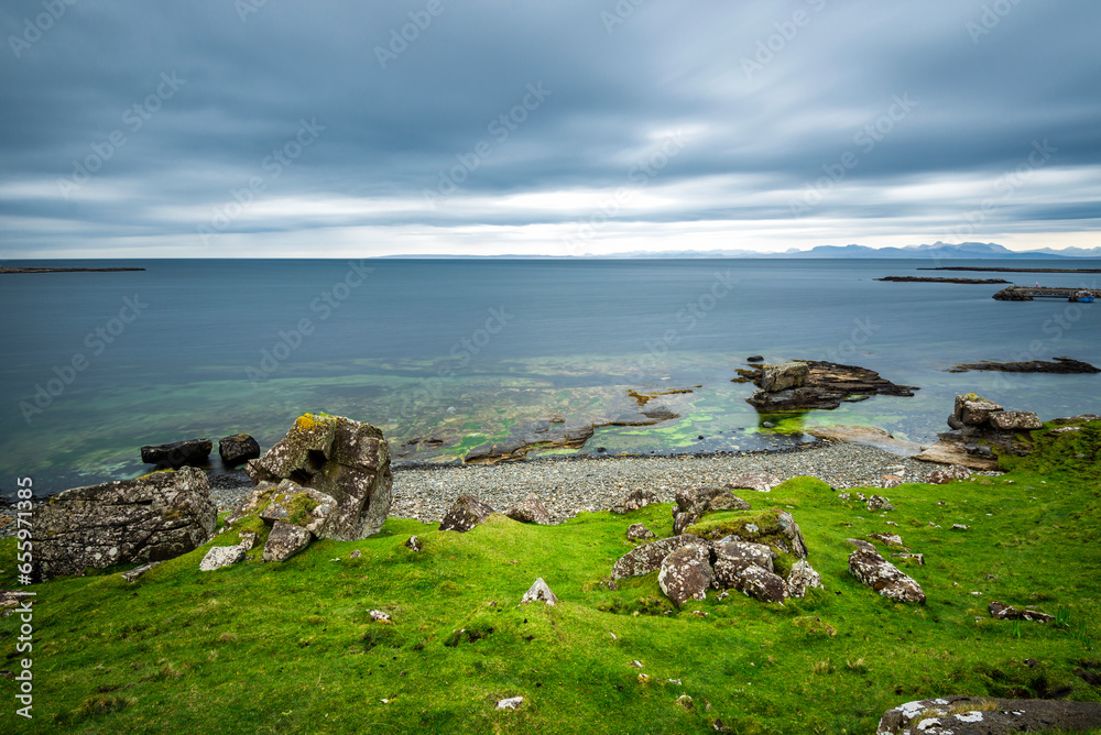 isle of skye, landscape in the area of Staffin, north of the island, scotland, uk isle of skye, landscape in the area of Staffin, north of the island, scotland, uk