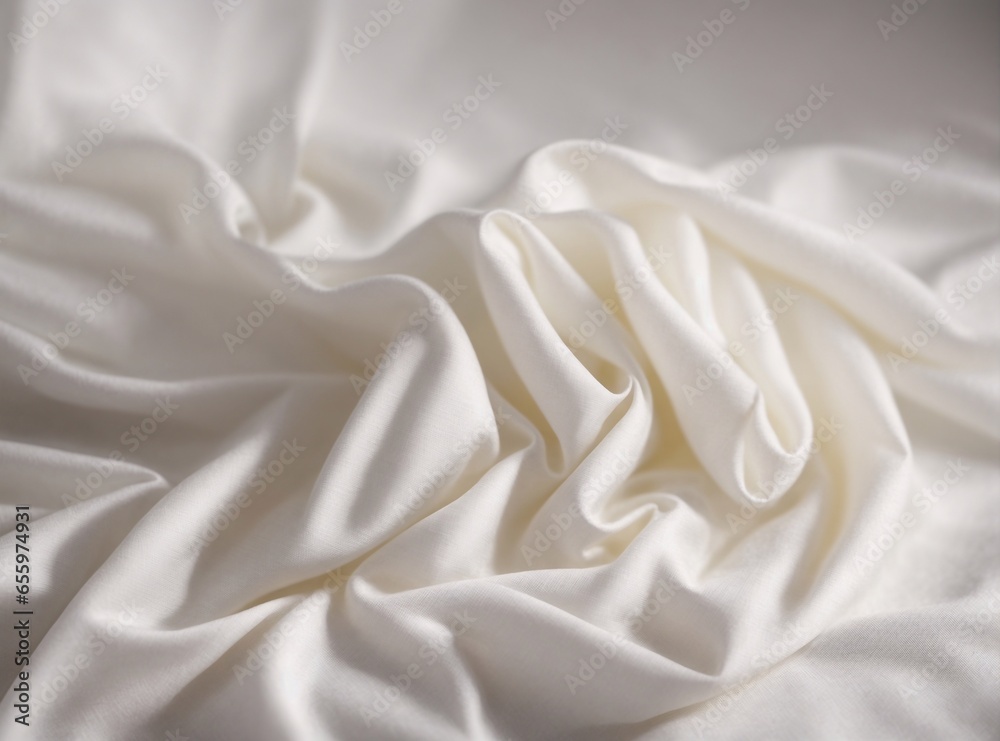 Snowy Texture: Close-Up White Cloth Snowy Texture: Close-Up White Cloth