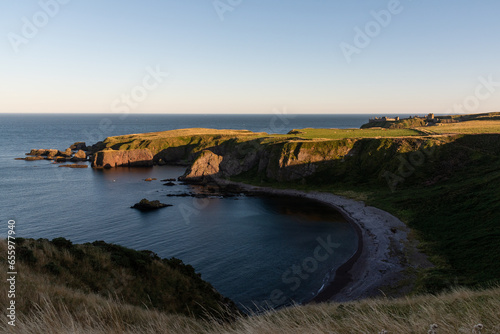 Dunnottar Castle is one of the most iconic place in scottish highlands. Castle is lying below Aberdeen in city of Stonehaven. Stunning coastline with lovely view on local landscape.