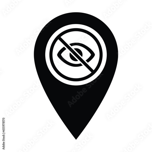 Hide Location Icon