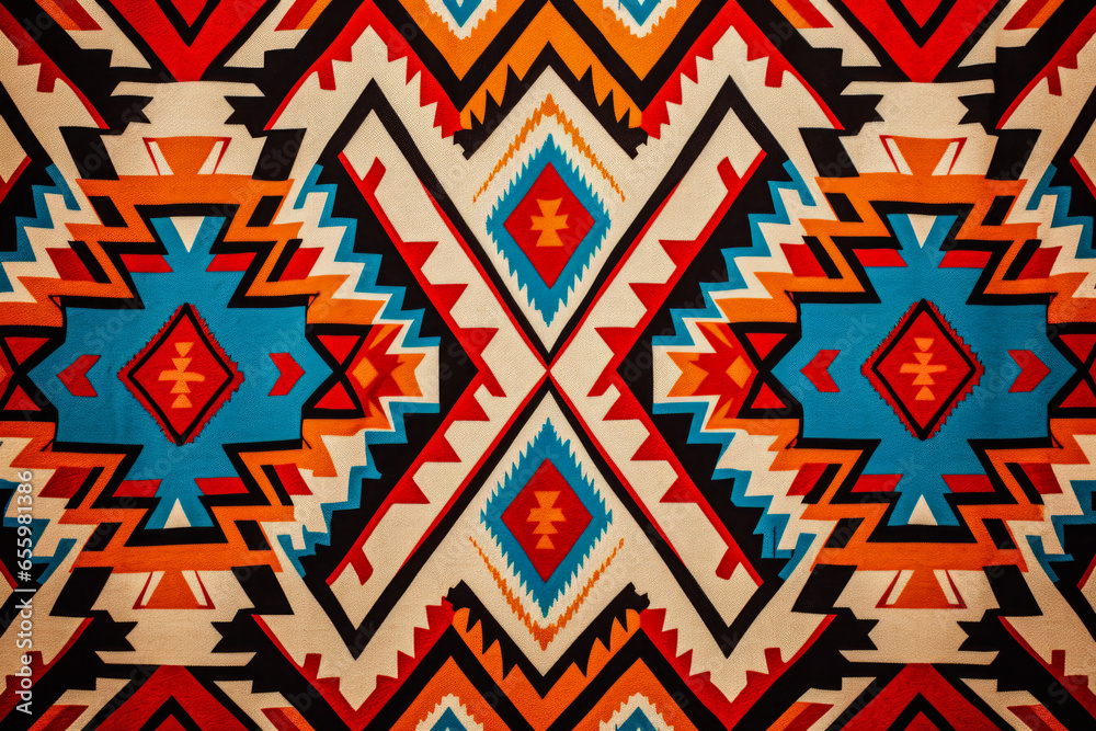 textile background with colorful shapes. textile background with colorful shapes.