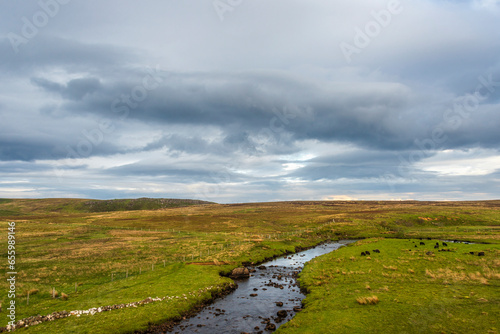 isle of skye, landscape in the area of Staffin, north of the island, scotland, uk © fruttuoso