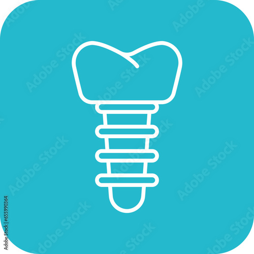 Dental Implant Icon