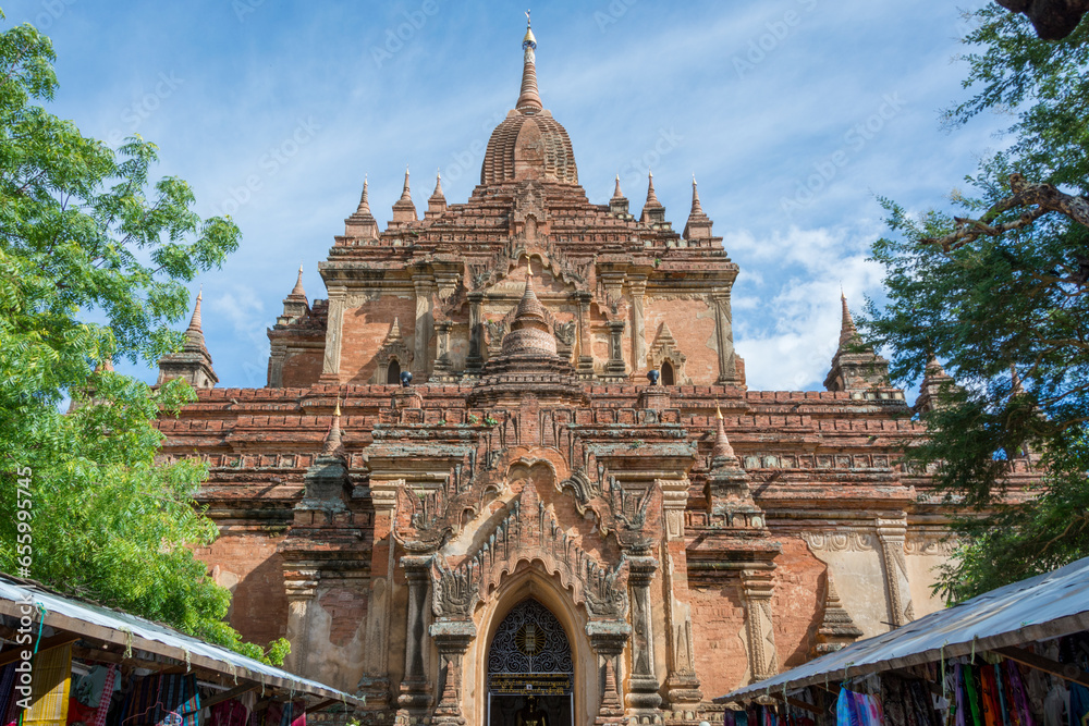 Sulamani temple, Bagan, Myanmar. Sulamani temple was built in 1183 by King Narapatisithu.