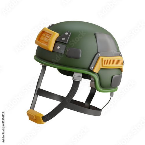 Helmet 3d Illustration photo