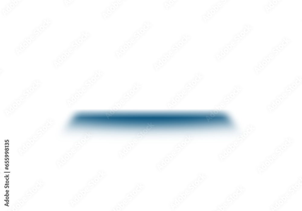 Transparent Shadow With Soft Edges. Realistic Shadow Effect Isolated On Transparent Background 