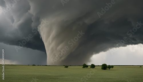 A large tornado