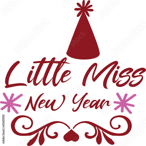 Happy New Year SVG Design