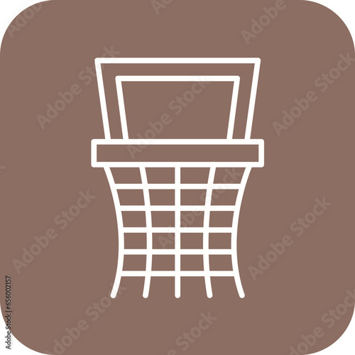Basketball Hoop Icon