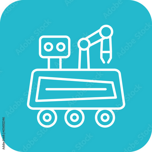 Mars Rover Icon