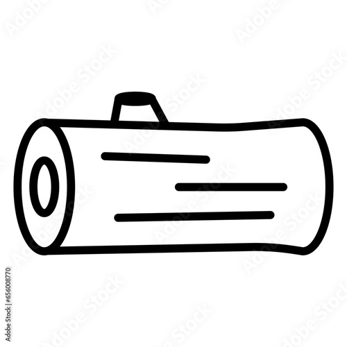 Outline Log icon
