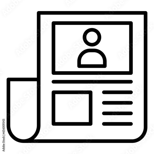 Outline News icon