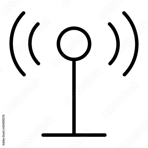 Outline Antenna icon