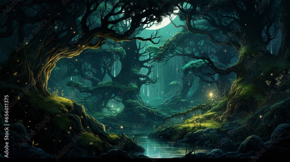 Obraz premium forest